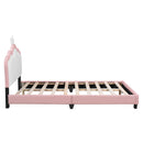 Low Floor Princess Bed Frame with Soft Headboard