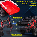 3 in 1 Remote Control Kids Ride on Tractor, Excavator & Bulldozer Toy childrensterritory