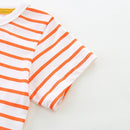Little Girls Stylish Print Summer Cotton Princess Dresses childrensterritory