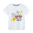 Cartoon Print Boys Clothing Set for Summer childrensterritory