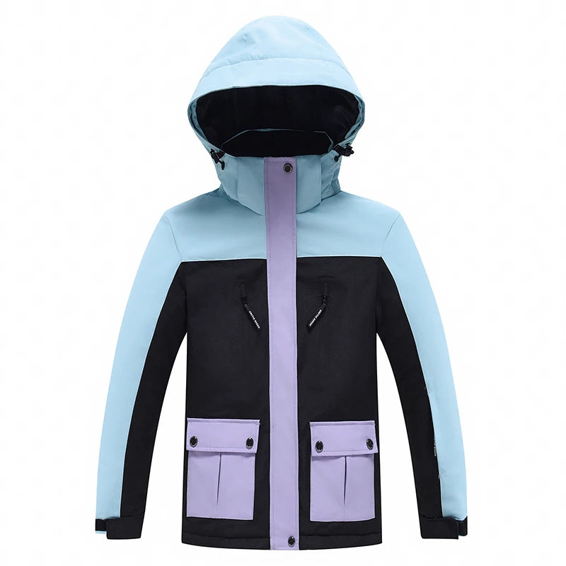 Kids Snowboard Clothing Set With Coat and Strap Pants childrensterritory