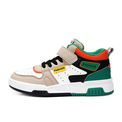 Boys Casual Outdoor Sneakers For Skateboarding And Tennis childrensterritory