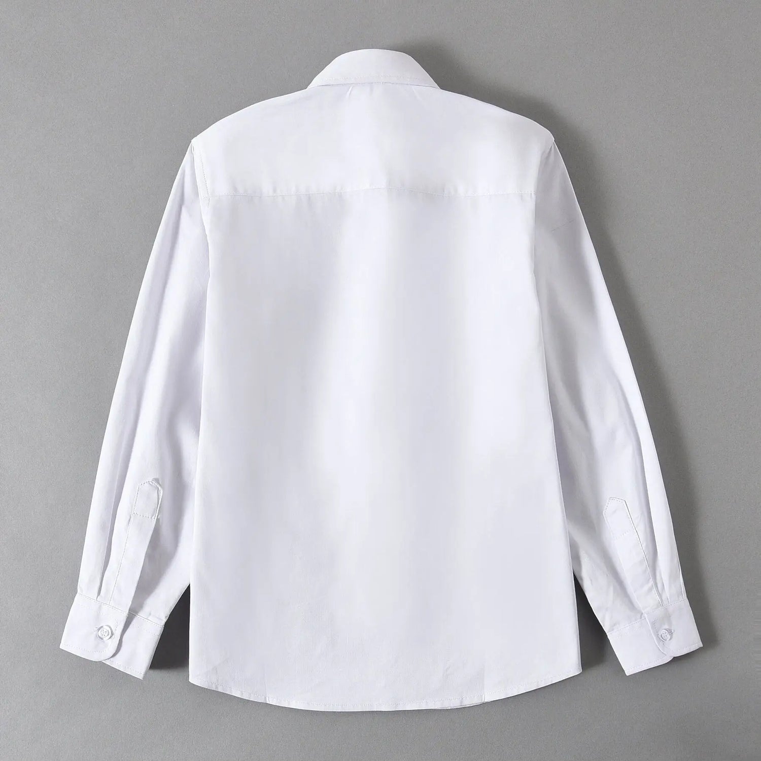 White Long Sleeve Unifrom Shirt for School Kids childrensterritory