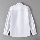 White Long Sleeve Unifrom Shirt for School Kids childrensterritory