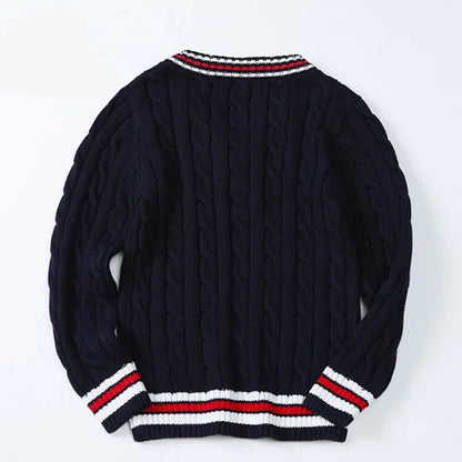 Mink Velvet Warm Knitted Sweaters for Kids Boys and Girls childrensterritory