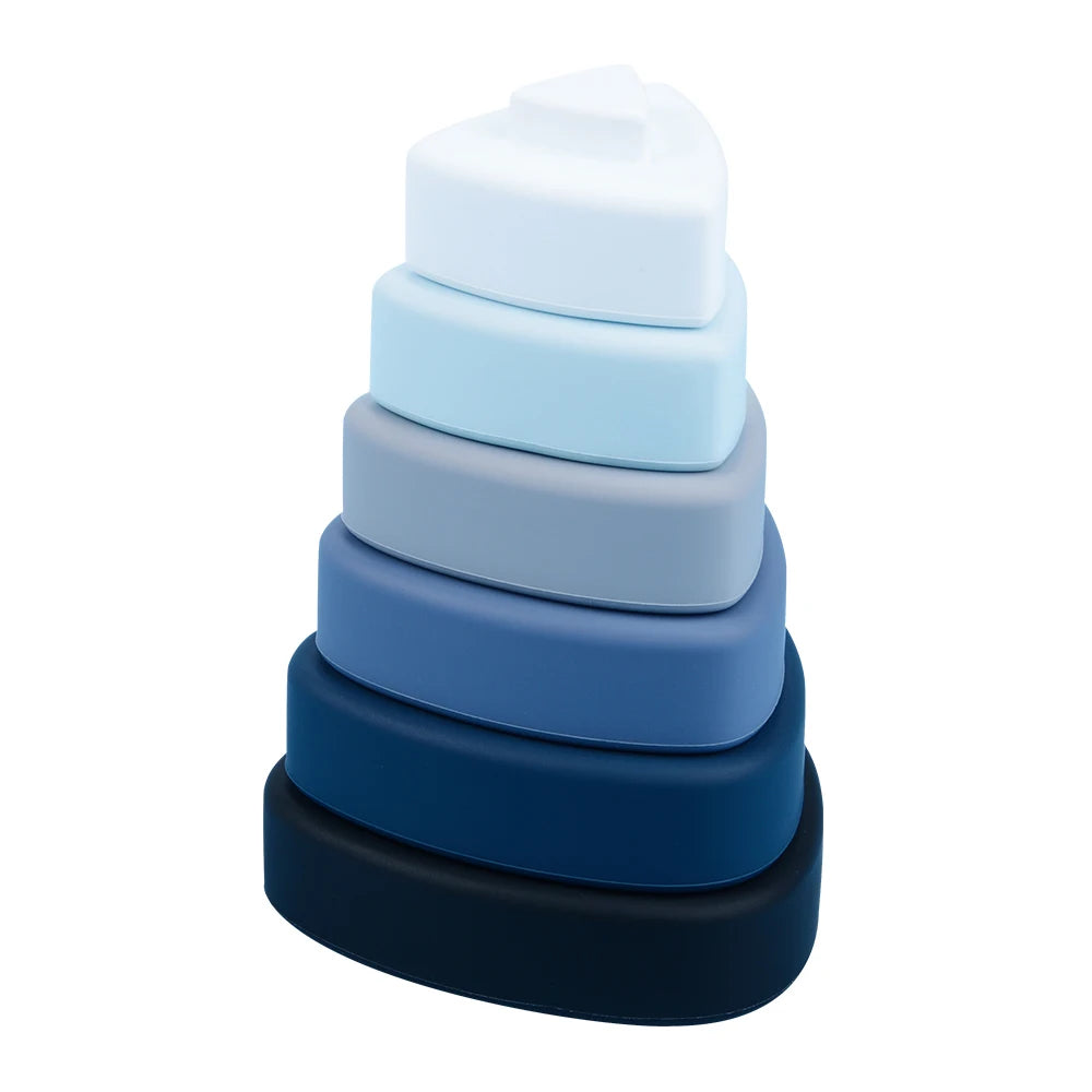 IQ-Enhanced Kids Silicone Building Block Toys