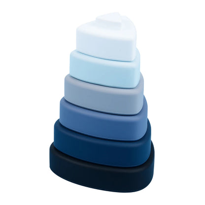 IQ-Enhanced Kids Silicone Building Block Toys