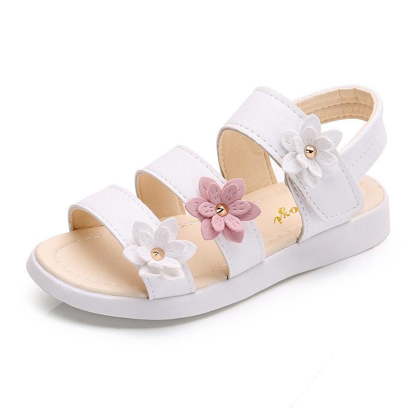 Kids Girls Floral Princess Gladiator Sandals/Beach Shoes childrensterritory