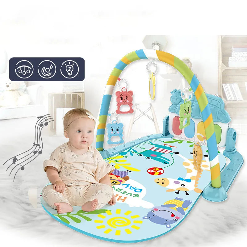Baby Cartoon Design Musical Piano Crawling Pad childrensterritory