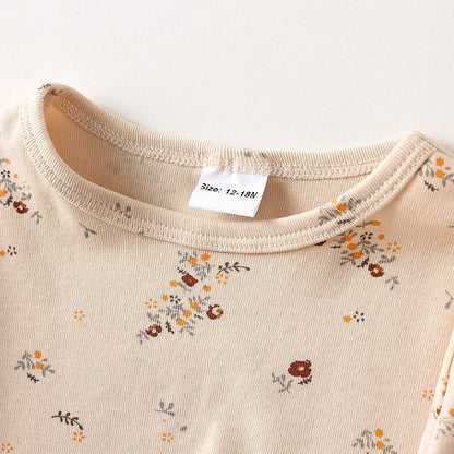 Toddler Girl Boys Long Sleeve Printed Sleepwear Sets childrensterritory
