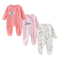 Baby Long Sleeve Cartoon Print Overall Romper