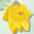 Kids 100% Full Battery Design T-shirts for Summer childrensterritory