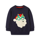Kids Cartoon Print Long Sleeve Sweatshirts childrensterritory