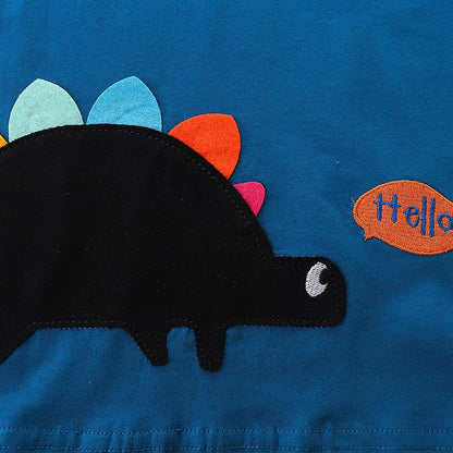 Soft Cartoon Dinosaur Design Kids Boys Clothes Sets childrensterritory