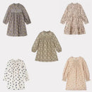 Floral Printed Little Girls' Birthday Party Dresses for Fall childrensterritory