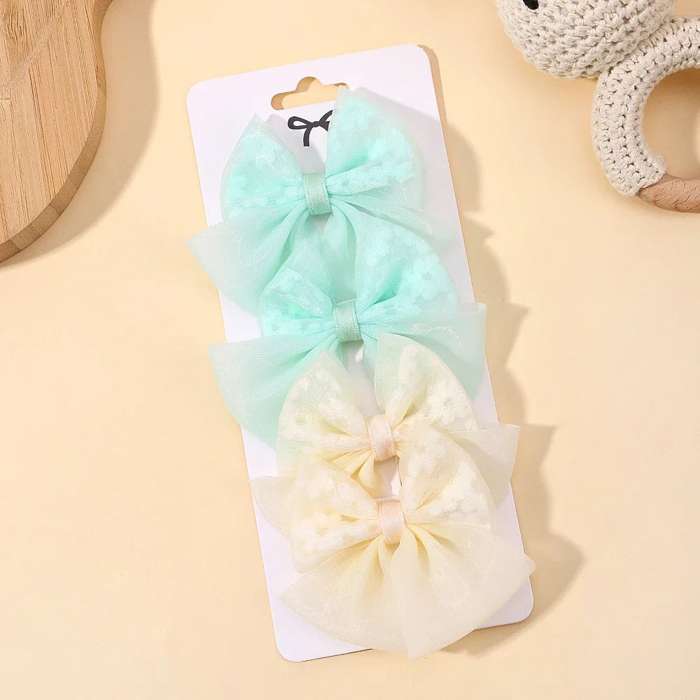 Girls Cute Handmade Lace Design Hair Accessories