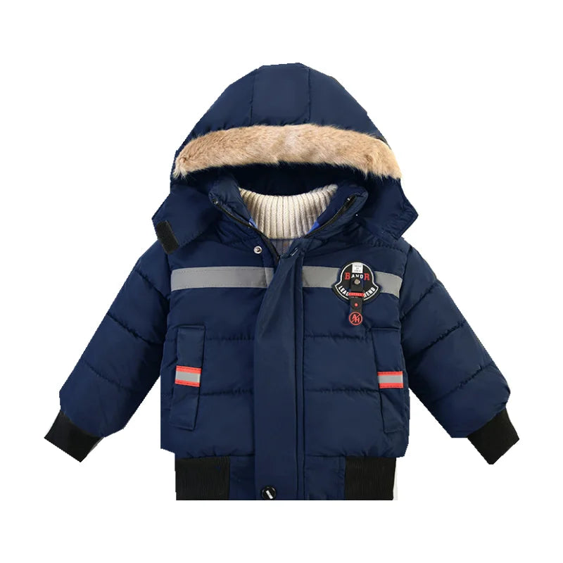 Baby Boys &amp; Girls Warm Casual Hooded Jacket