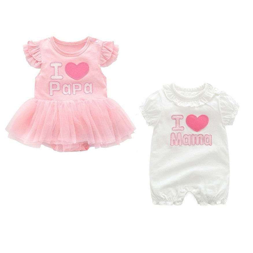 Baby Girl Pink Princess Clothing Sets for Birthday Party childrensterritory