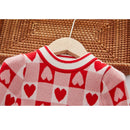 Girls’ Elegant Long-Sleeve Winter Dresses childrensterritory