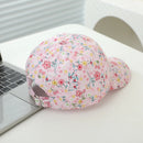 Little Girls Floral Design Adjustable Sports Hats childrensterritory