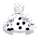 Girls' Sleeveless Flower Striped Design Party Dress childrensterritory