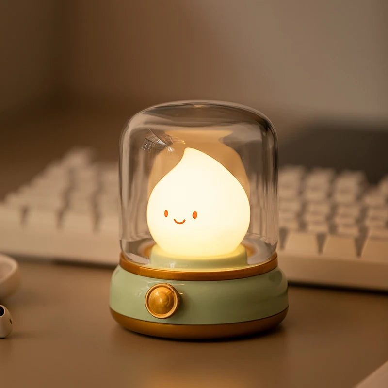 Mini Rechargeable Cartoon Table Lamp For Home/Hotel childrensterritory