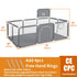 Indoor Ball Pit Baby Playpen with Safety Fence childrensterritory