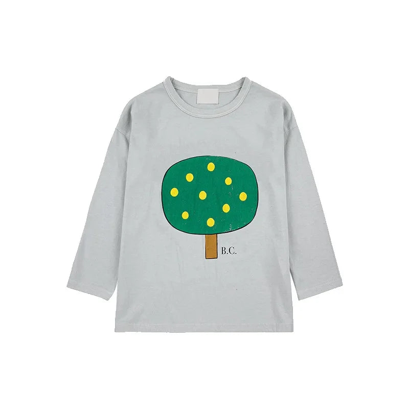 Kids Boys and Girls Trendy Long Sleeve Cool Cartoon Tops childrensterritory