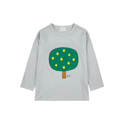 Kids Boys and Girls Trendy Long Sleeve Cool Cartoon Tops childrensterritory