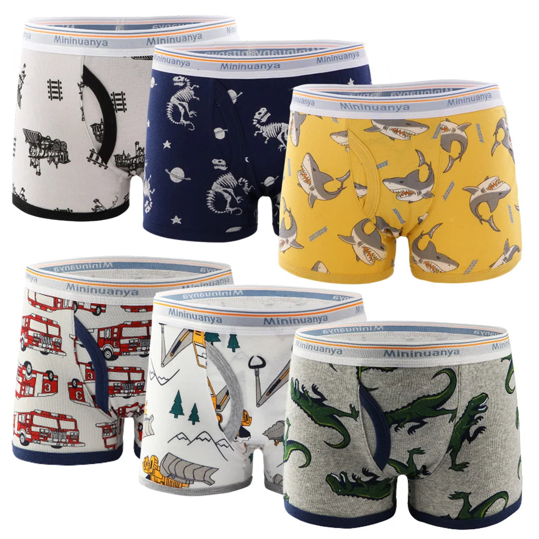 6 Pcs Little Boys&