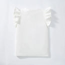 Little Girls Various Cartoon Print Summer Cotton Tops childrensterritory