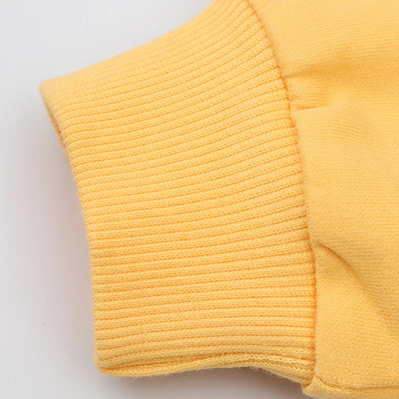 Kids Girls Rabbits Appliques Cotton Sweatshirts