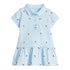 Collar Design Girls Casual Summer Dresses childrensterritory