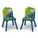 Kids' Storage-Compact Dinosaur Table and Chair Set childrensterritory