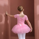 Girls Tulle Bowknot Design Ballet Dancewear/Gymnastics Leotard childrensterritory