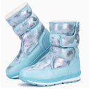 Kids Girls Non Slip Warm Waterproof Long Snow Boots