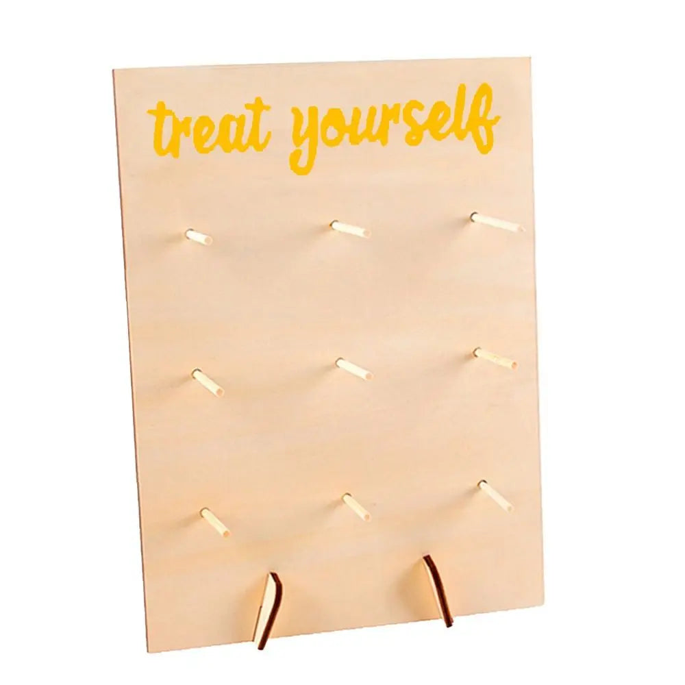 Home Dessert Ornaments Display Wooden Board/Rack