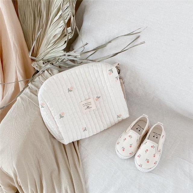 Embroidery, Korea Style Baby Diaper Bag, Mummy Shoulder Bag childrensterritory