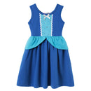 Kids GIrls Disney Princess Birthday Party Costume for Summer childrensterritory