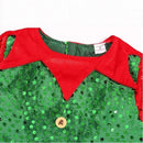 Girls' Round Neck Design Long Sleeves Christmas Outfits childrensterritory