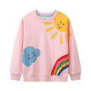 Kids' Long-Sleeved Animal Print Winter Sweatshirts childrensterritory