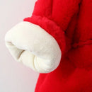 Rabbit Ear Warm Hooded Jackets+Bag for Baby Girls