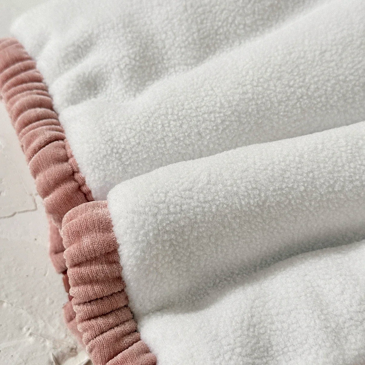 Baby Girls' Long-Sleeved Soft Winter Jackets