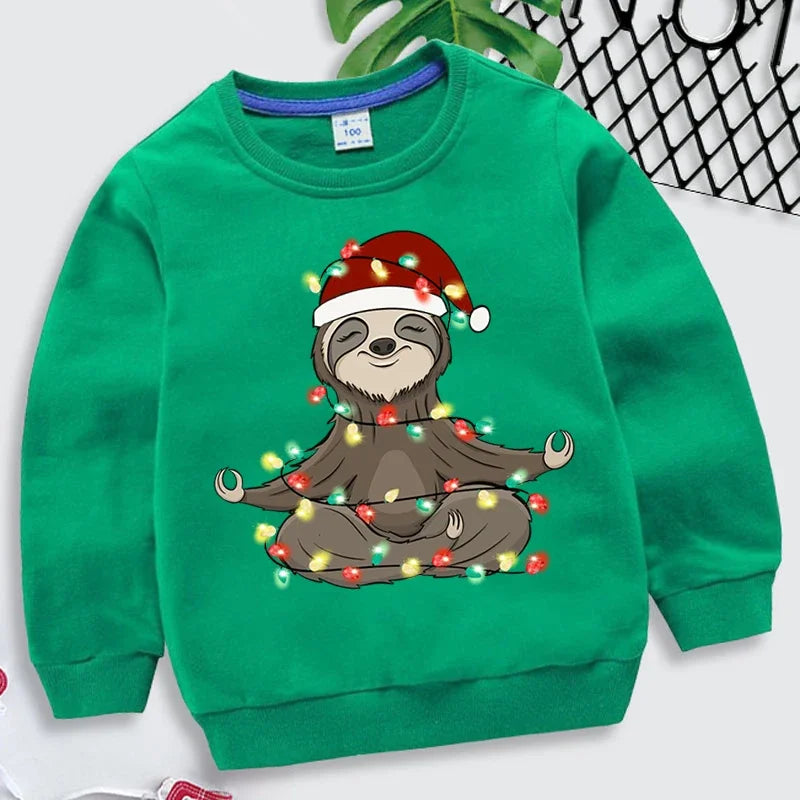 Cartoon Animal Print Children&