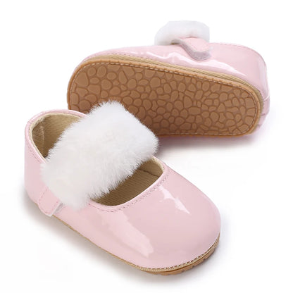 Cute Lace Design Baby Girl Non Slip Princess Crib Shoes childrensterritory