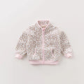 Kids Lovely Print Polar Fleece Winter Coats childrensterritory
