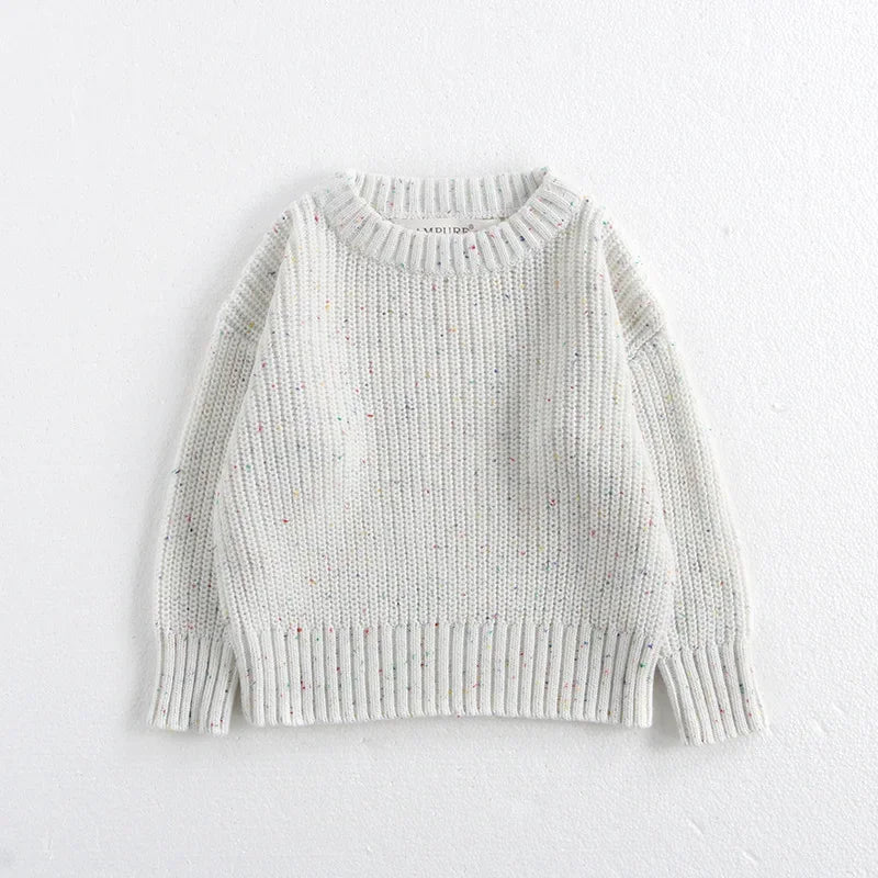 Kids Round Neck Long Sleeves Winter Sweater childrensterritory