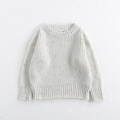 Kids Round Neck Long Sleeves Winter Sweater childrensterritory