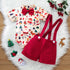 Baby Kids Short Sleeves Christmas Outfit childrensterritory
