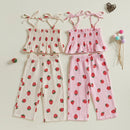 Baby Girls' Printed Soft Cotton Summer Outfits